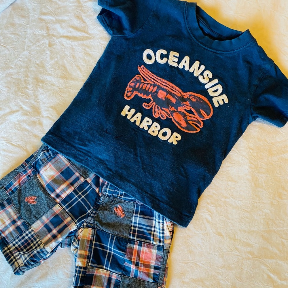 Gymboree Toddler Boy Nautical Outfit